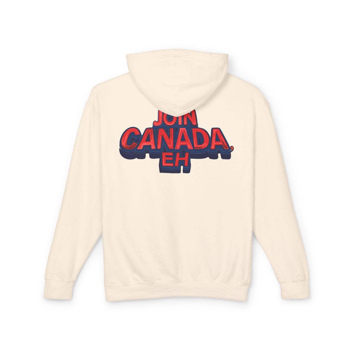 "Mountie Goose Salutes You" Unisex Lightweight Hooded Sweatshirt