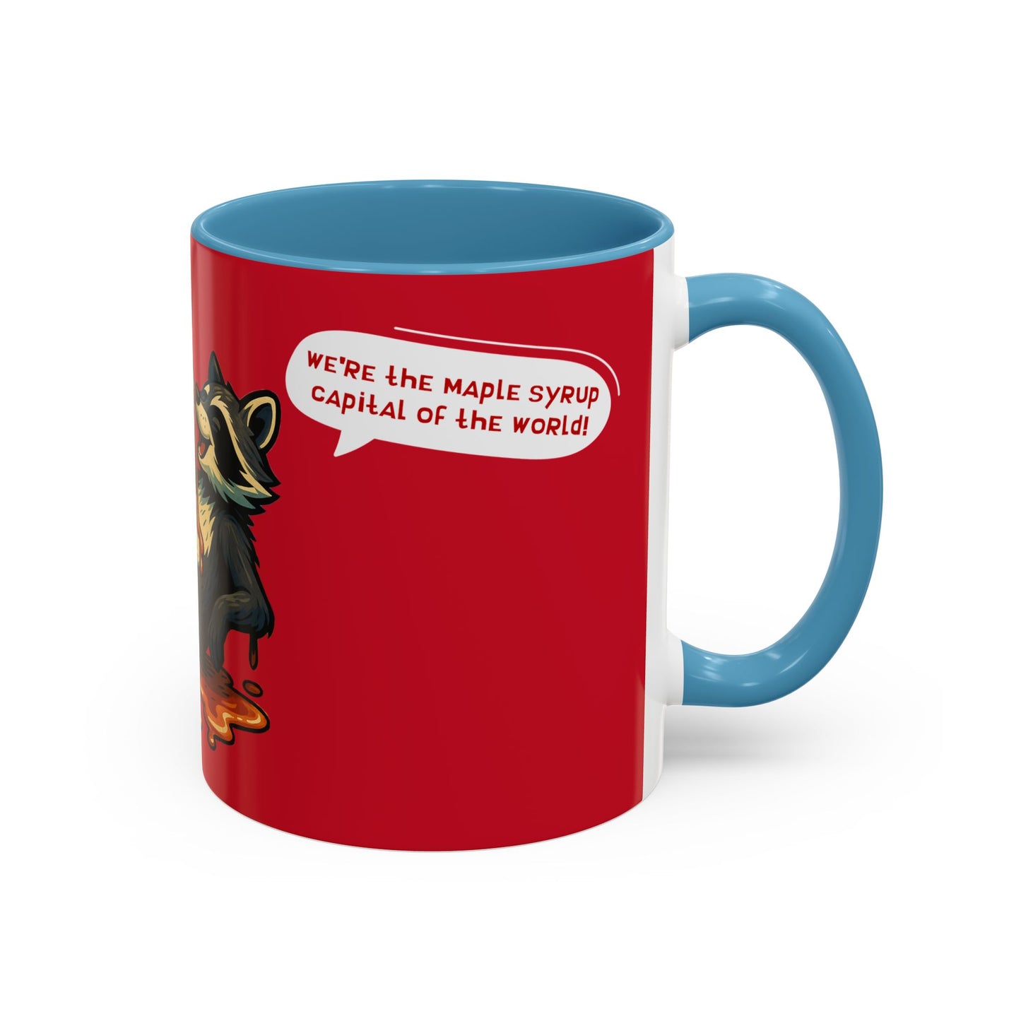 "Maple Syrup Maverick" Accent Coffee Mug (11, 15oz)