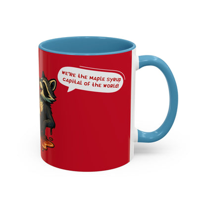 "Maple Syrup Maverick" Accent Coffee Mug (11, 15oz)