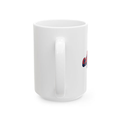 "Maple Syrup, Not Missiles" Ceramic Mug, (11oz, 15oz)
