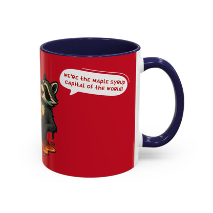 "Maple Syrup Maverick" Accent Coffee Mug (11, 15oz)