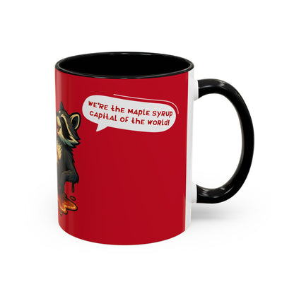 "Maple Syrup Maverick" Accent Coffee Mug (11, 15oz)