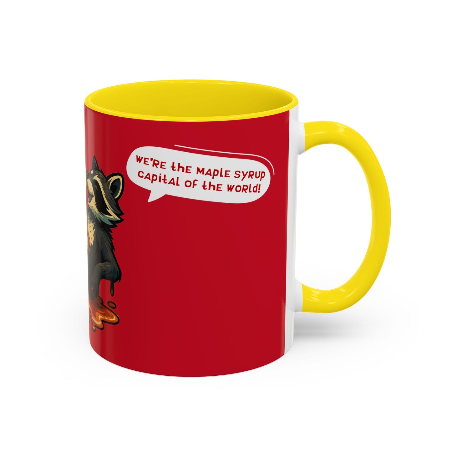 "Maple Syrup Maverick" Accent Coffee Mug (11, 15oz)