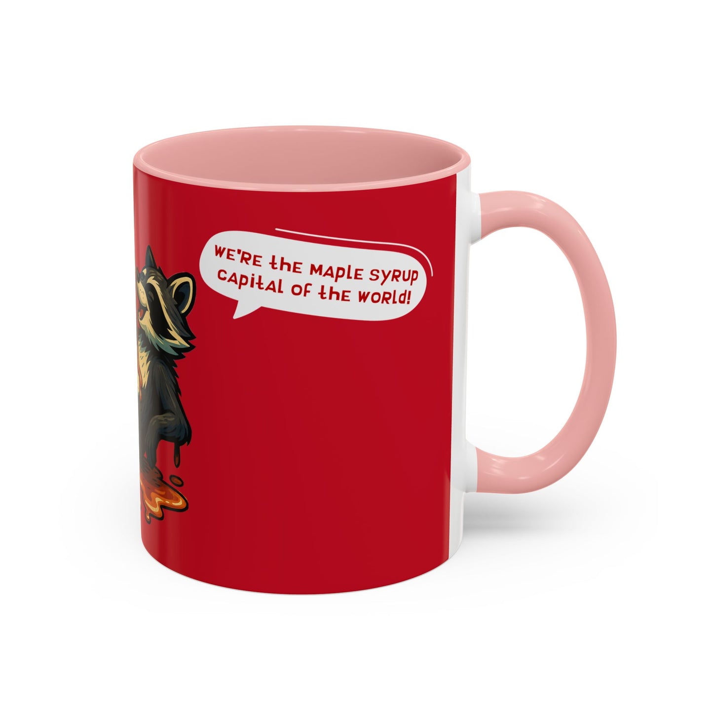 "Maple Syrup Maverick" Accent Coffee Mug (11, 15oz)