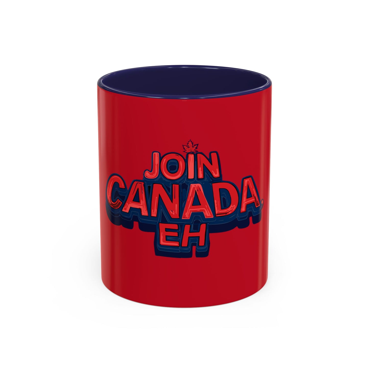 "Join Canada, Eh" Accent Coffee Mug (11, 15oz)