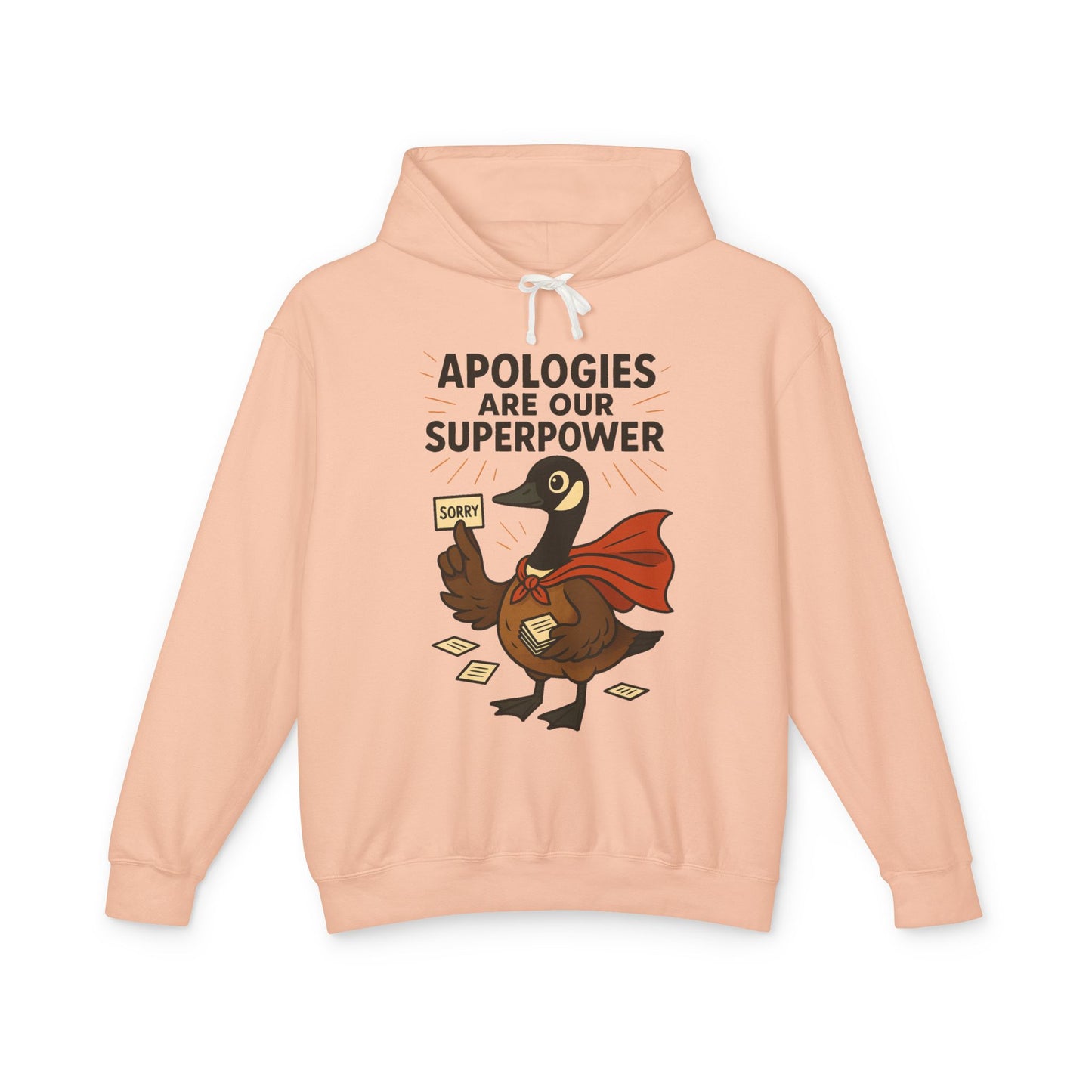 Unisex Lightweight Hooded Sweatshirt