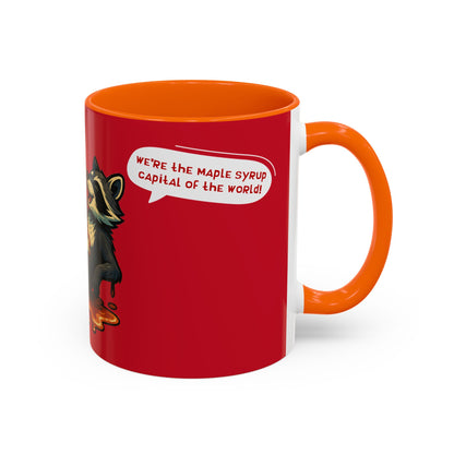 "Maple Syrup Maverick" Accent Coffee Mug (11, 15oz)