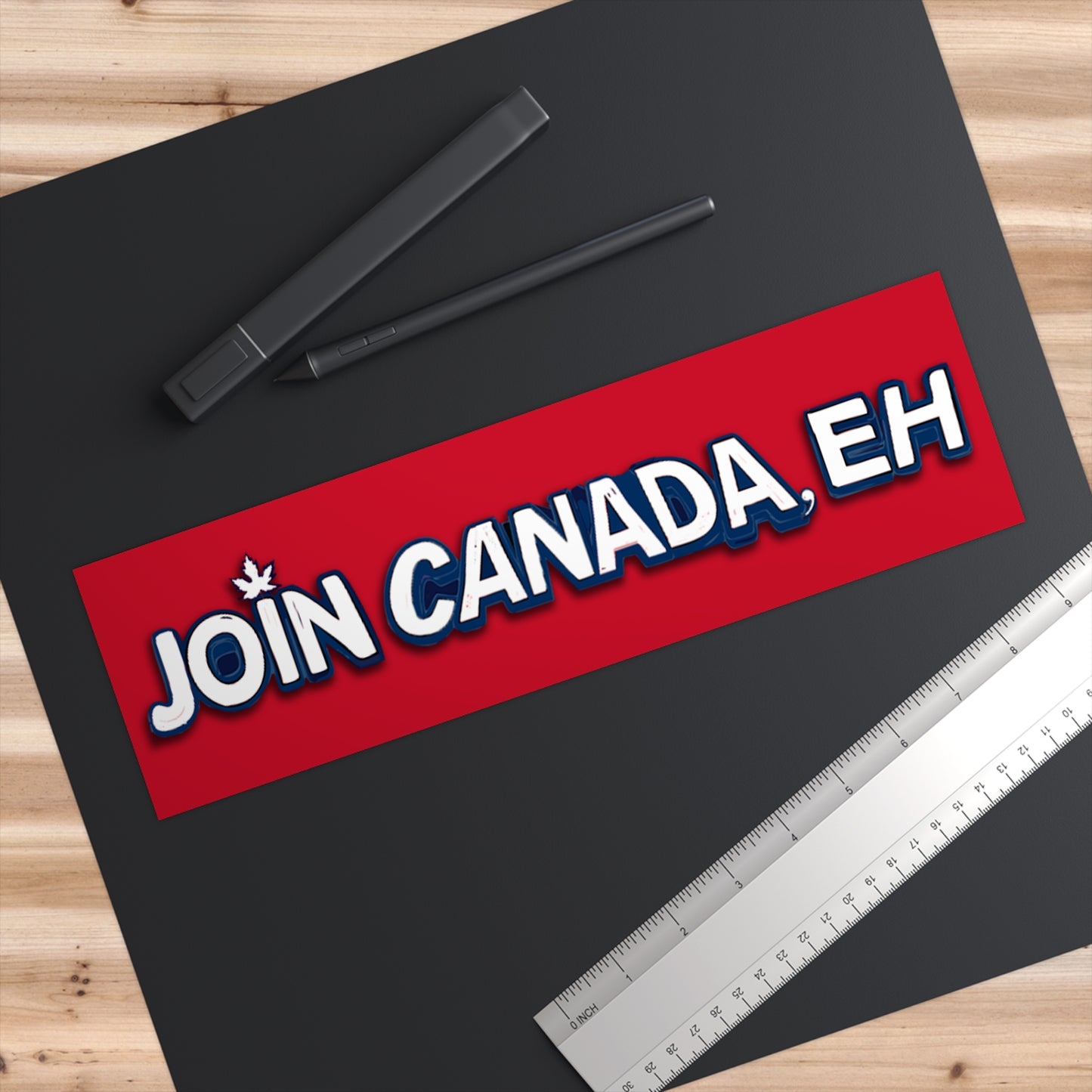"Join Canada, Eh" Bumper Sticker 2