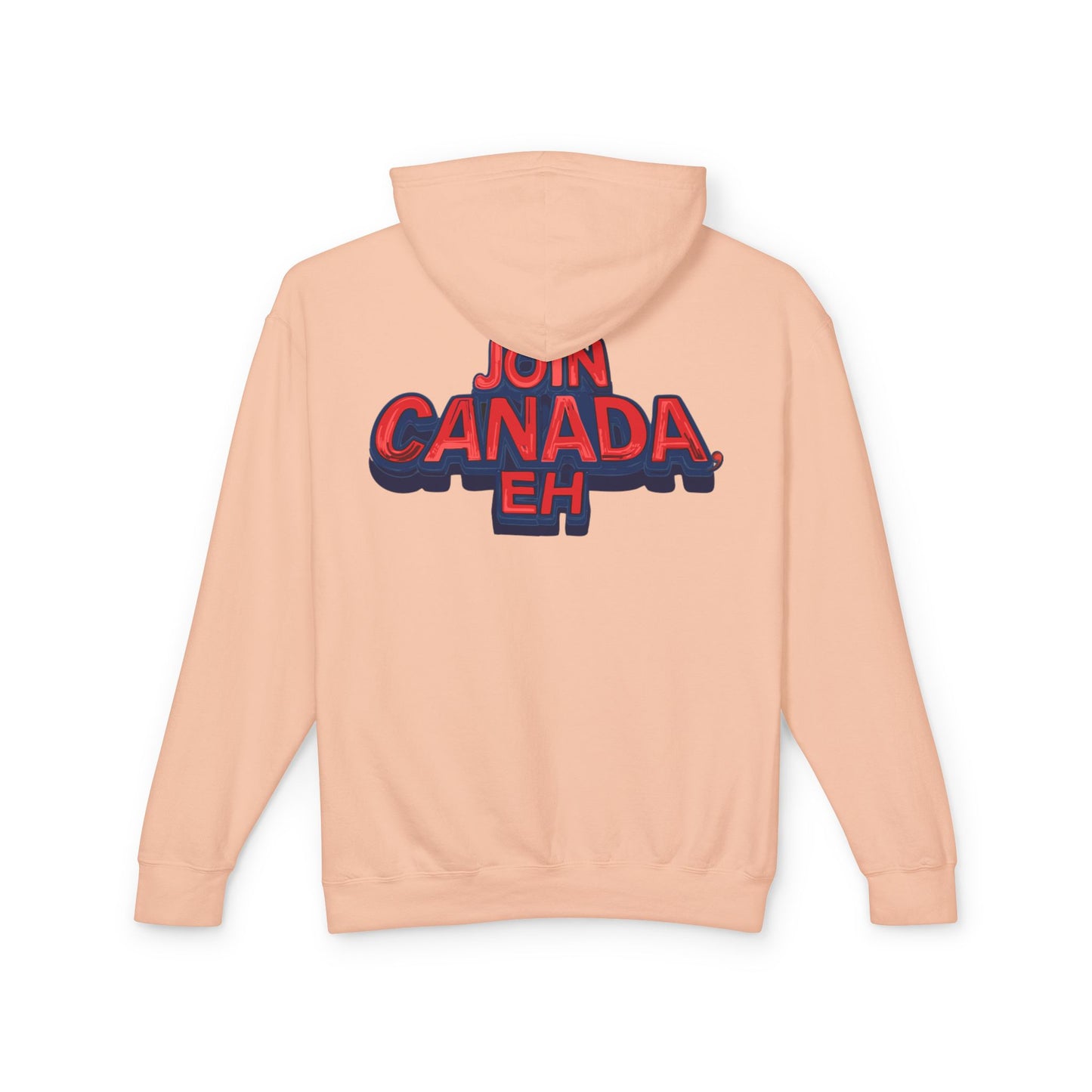 "Mountie Goose Salutes You" Unisex Lightweight Hooded Sweatshirt