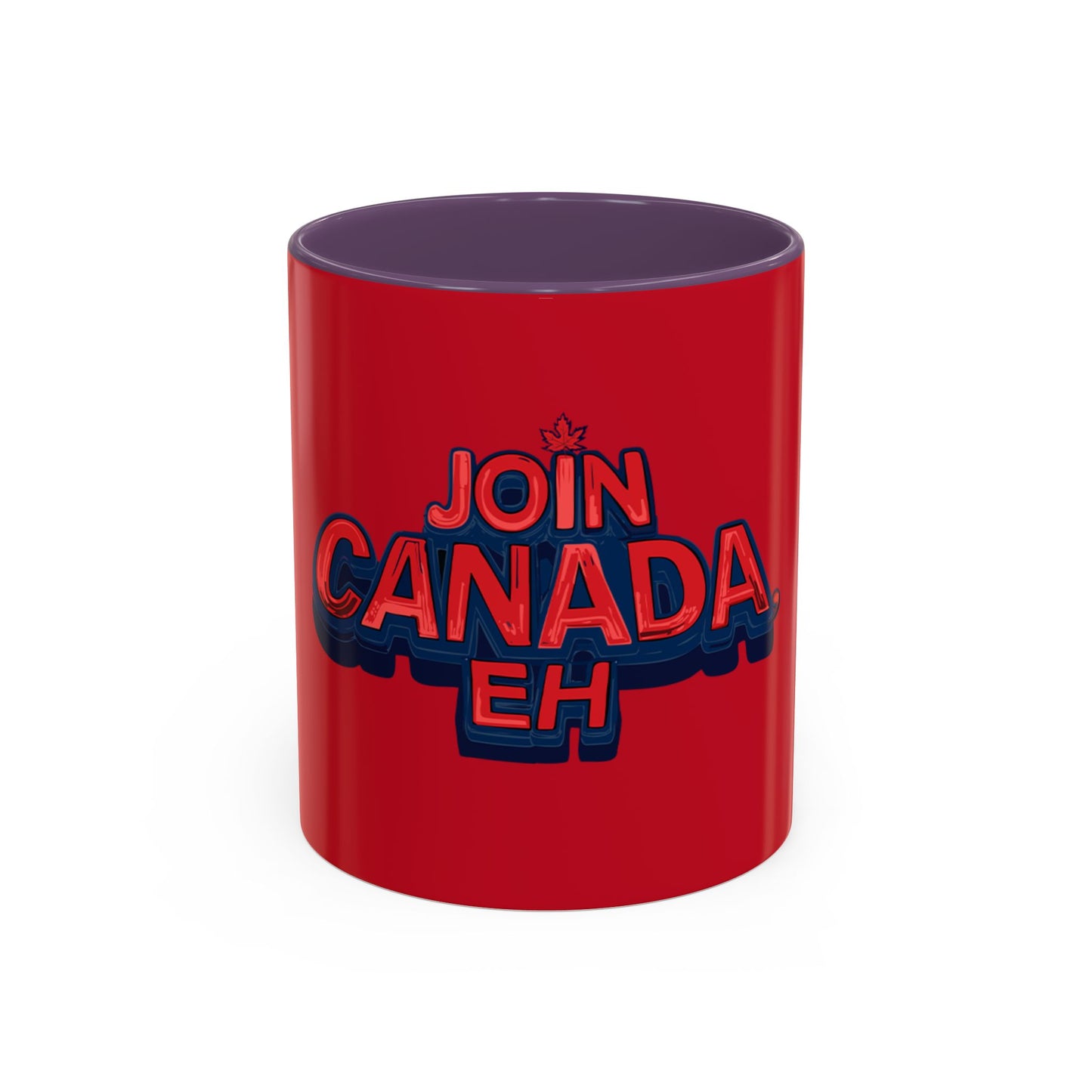 "Join Canada, Eh" Accent Coffee Mug (11, 15oz)