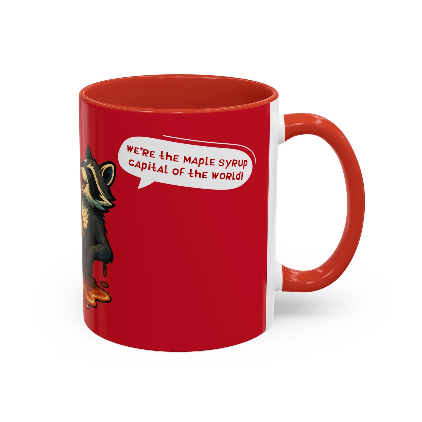 "Maple Syrup Maverick" Accent Coffee Mug (11, 15oz)