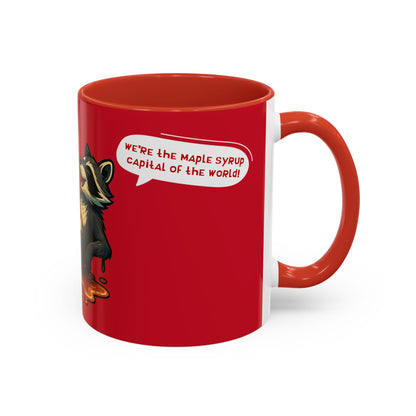 "Maple Syrup Maverick" Accent Coffee Mug (11, 15oz)