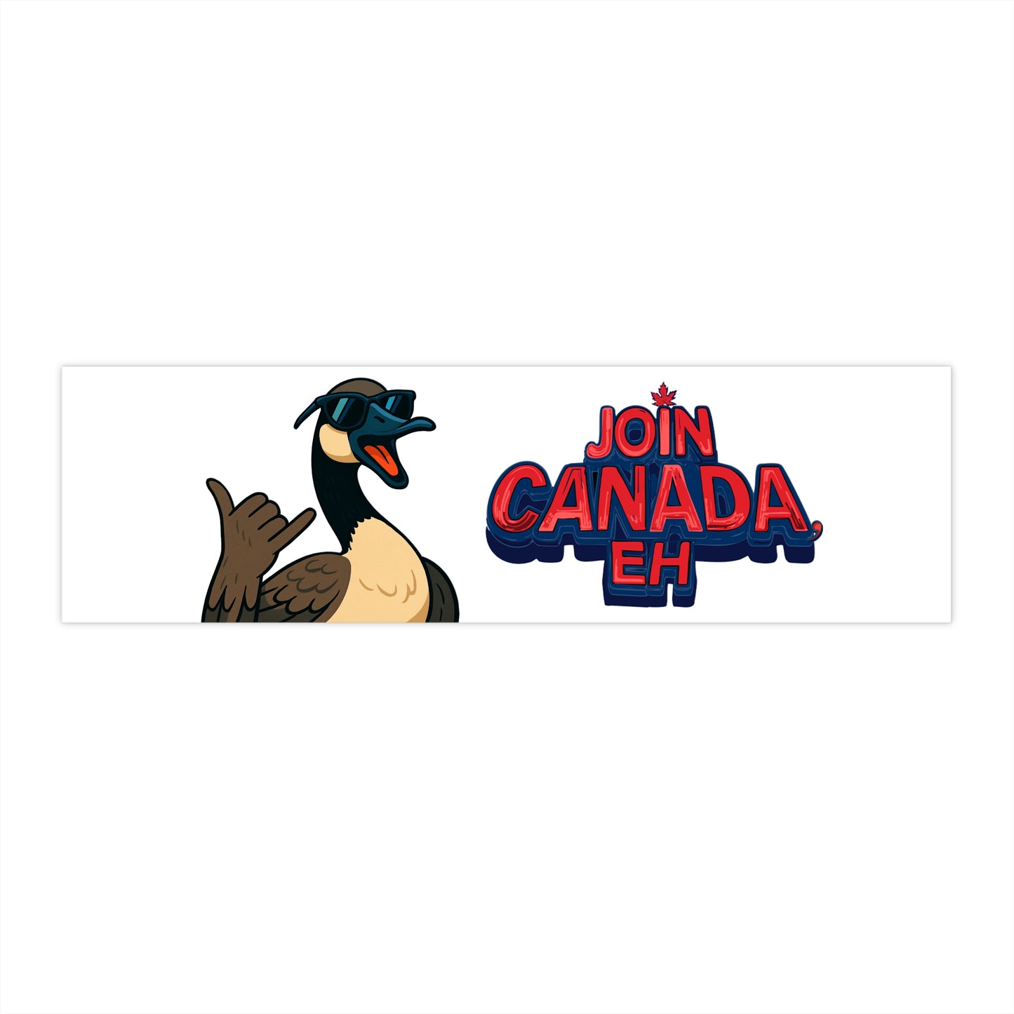 "Join Canada, Eh" Bumper Sticker